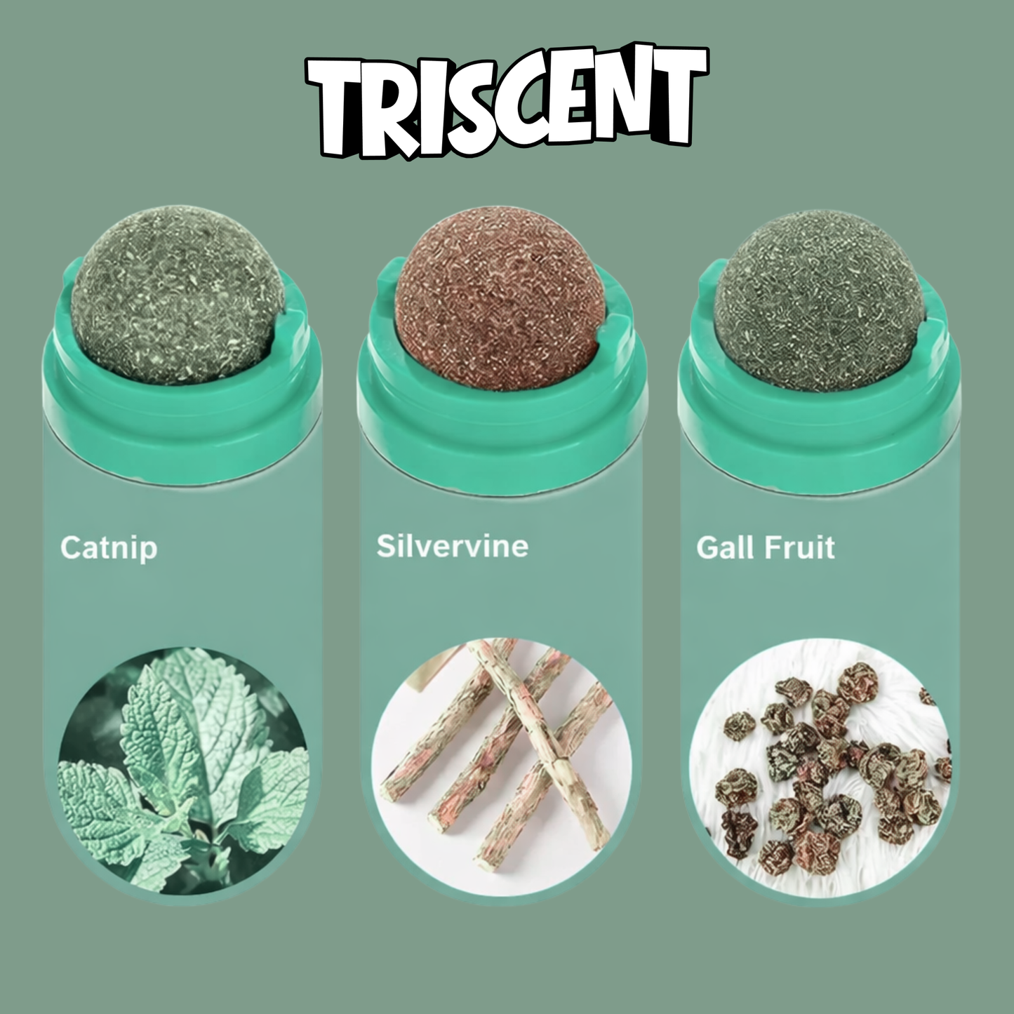 PURRHERB TriScent Ball